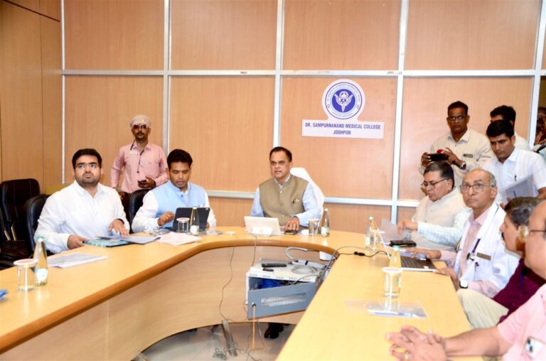 Rajasthan Health Services Reviewed in Jodhpur, Focus on High-Risk Pregnancies and Maternal-Newborn Care